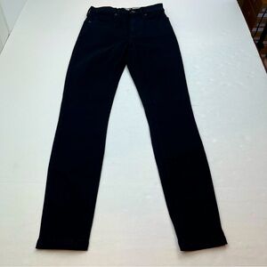 Everlane High‎ Rise Skinny Jean Womens Size 24 Regular Black Denim Stretch NEW